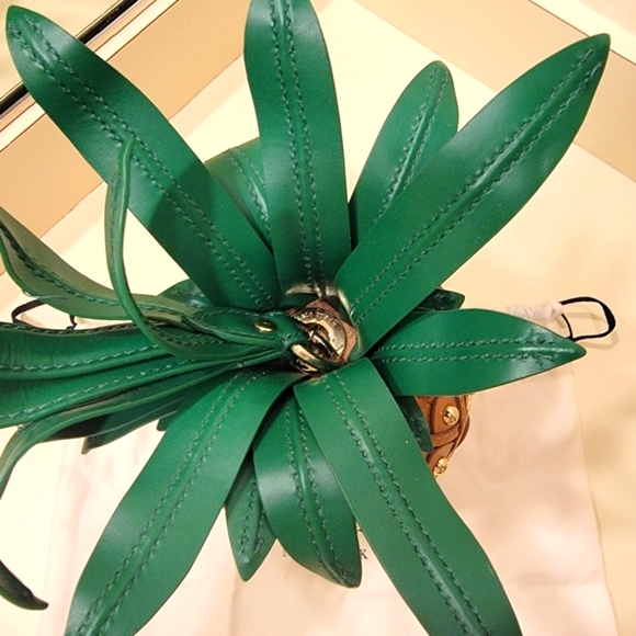 Kate Spade 3D By The Pool Leather Pineapple Clutch Bag (VERY RARE) - Picture 3 of 11